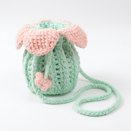 Lily's Crochet Flower Bag