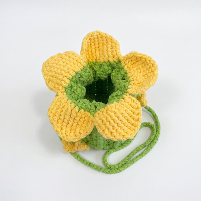 Lily's Crochet Flower Bag