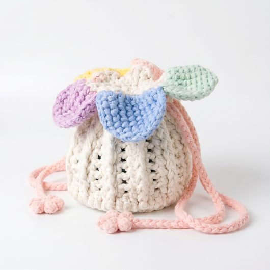 Lily's Crochet Flower Bag