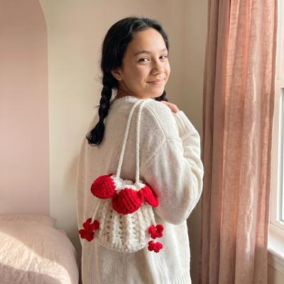 Lily's Crochet Flower Bag