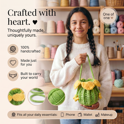 Lily's Crochet Flower Bag