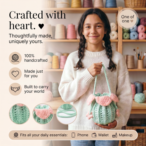 Lily's Crochet Flower Bag