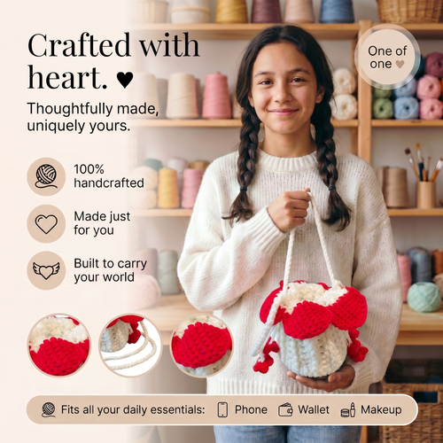 Lily's Crochet Flower Bag